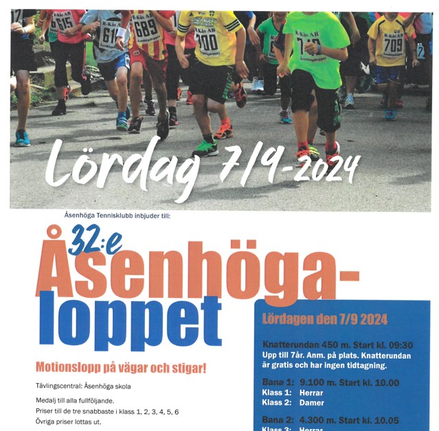 Åsenhögaloppet 7/9