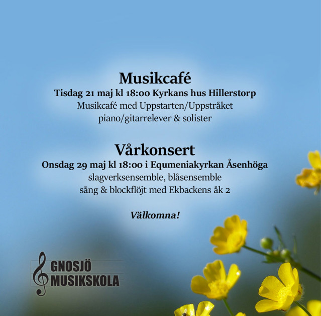 Vårkonserter