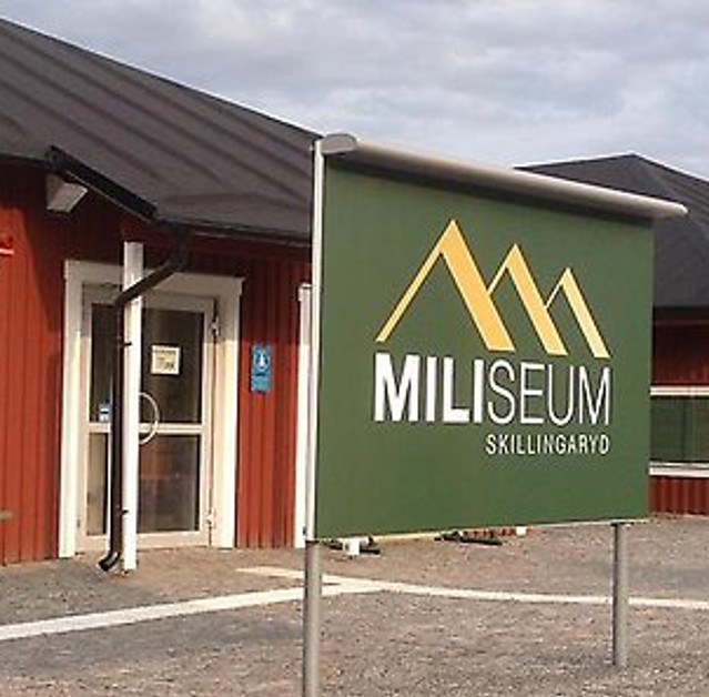 Miliseum Byggnad Och Skylt