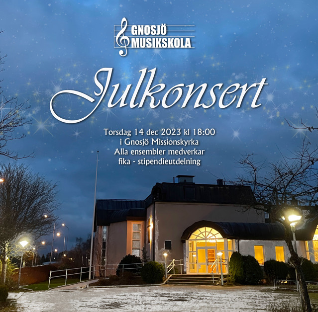 Julkonsert i Gnosjö missionskyrka