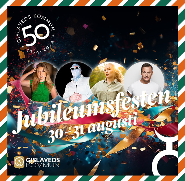 Jubileumsfest i Gislaved
